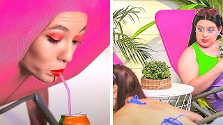 Какой НАХОДЧИВЫЙ турист!🥤🏖 Крутые летние лайфхаки, гаджеты и советы!