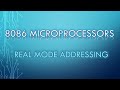 [2.1] Real Mode Memory Addressing in 8086 Microprocessors