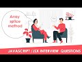 Javascript array splice method in Hindi / Urdu