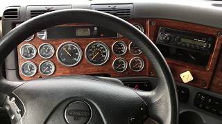 2012 Freightliner Cascadia Startup and Interior