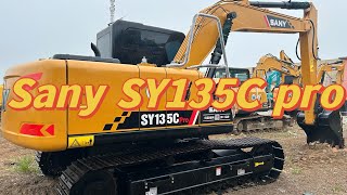 Used excavator Sany SY135C pro is packing. SY55 SY60 SY75 SY95 SY135 SY215 for sale Thanks for trust