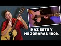 Si empezara guitarra de nuevo desde cero haría estos ejercicios