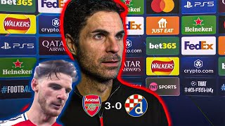 Arsenal vs Dinamo.Z 3-0 🔥Arteta Interview \u0026 Reaction | Post Match Analysis