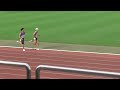 第3回長距離記録会記録会（2022 7 10）男子5000m決勝（中島、姫野、山本、松永、後藤、仲、高橋、深見）