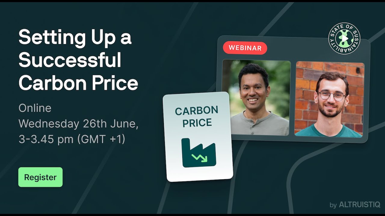 Set And Use Carbon Pricing Effectively Youtube
