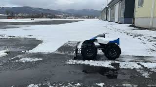 【除雪ドローンF11RC】除雪してみた（タイムラプス映像）　＃除雪ドローン