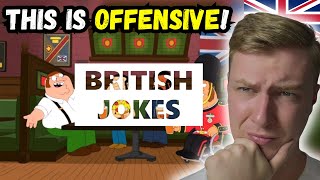 British Guys First Time Reaction To Family Guy - British Jokes