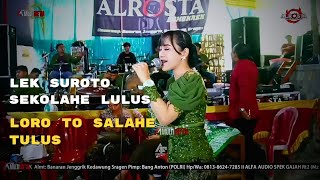 SUGENG DALU (DENNY CAKNAN) - COVER NONIK APRILIA - ALROSTA DONGKREK - ALFA AUDIO - AA MULTIMEDIA