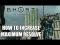 Ghost of Tsushima – How to Increase Maximum Resolve