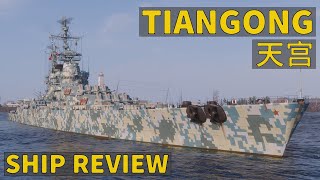 Tiangong - T10 Chinese Battleship | Mir Korabley