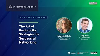 Fall 2024 CVB Summit 2024 | The Art of Reciprocity: Strategies for Successful Networking