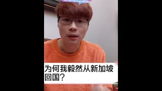 帝师：为何我从新加坡毅然回国？