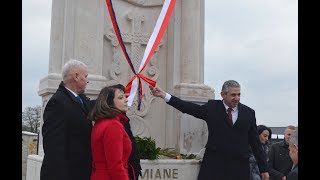 Odsłonięcie pomnika Kazimierza III Wielkiego w Strachówce