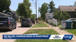 Seven dead in southeastern Iowa after domestic dispute shooting spree, police say