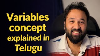 Day-3| Variables in Python Explained in Telugu | Python from ZERO