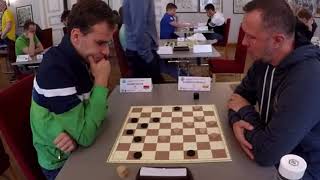 Valiuk - Norkus. European Draughts-64 Championship 2021 (blitz)