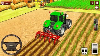 Grand Tractor Farming Simulator 2021 - Cotton Farm Harvester - Android Gameplay