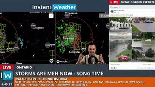 ONTARIO LIVESTREAM: Severe Weather Risk (Thu, Aug 10, 2023)