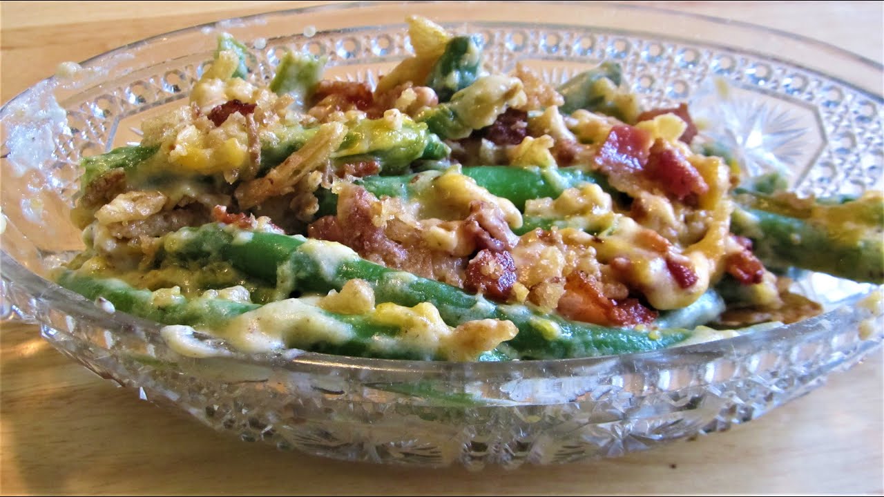 LOADED GREEN BEAN CASSEROLE! - YouTube