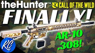 FINALLY A .308! Introducing the Zarza-10 .308 AR! Modern Weapons Pack DLC | Call of the Wild