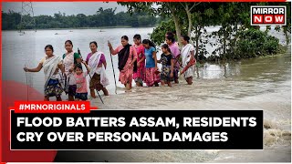 Assam Floods | Flood Batters Assam Again, Livelihood Massively Affected | English News | Assam News