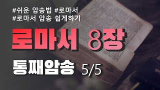 [배경음X] 성경암송 로마서8장 31-39절ㅣ우리를 우리 주 그리스도 예수 안에 있는 하나님의 사랑에서 끊을 수 없으리라