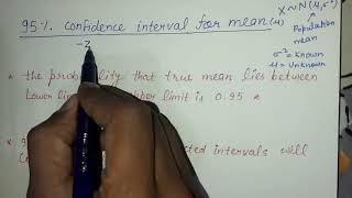 Confidence Intervals - Meaning and interpretation