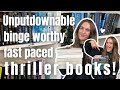 Fast paced & unputdownable thriller books 📚💀 | booktube