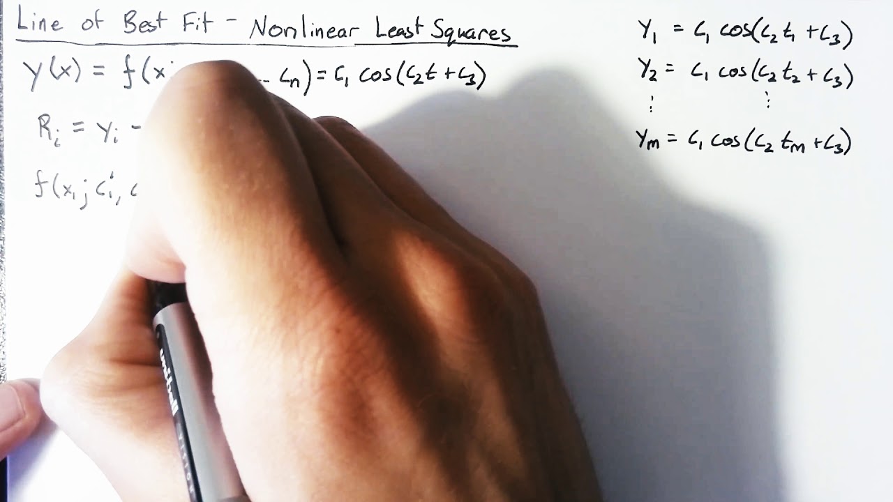 Nonlinear Least Squares - YouTube