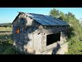 Man Buys Rotten Wooden House Abandoned for 25 Years and Rebuilds It