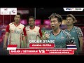 INA Vs THAI - Ganda Putra: AHSAN/SETIAWAN VS CHAROENKITAMORN/YORDPHAISONG | THOMAS CUP 2022