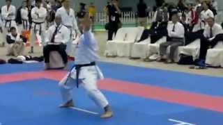 Naoto Maruoka (丸岡直人) JKA Empi (燕飛) Semifinal Individual Kata Male