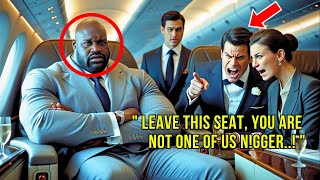 Racist Passengers Denied To Share Seat With Big Shaq, Unaware He’s the Airline CEO, What Happen Next