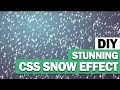 Pure CSS Snow Effect Tutorial from Scratch