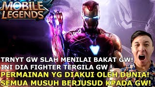 SEMUA MATA TERKEJUT MELIHAT PERMAINAN FIGHTER GW! TAK AD AMPUN! BANTAI!