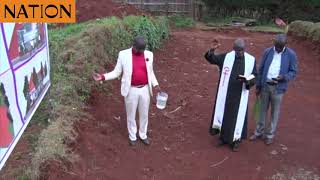 Church leaders pray at land where Joe Biden Leadership Centre would be established in Kipsimo,Nandi