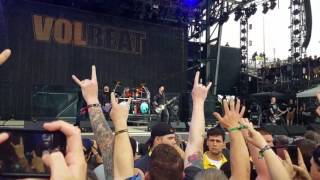 Volbeat The Devils Bleeding Crown at Rock on the Range 2017