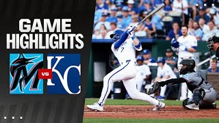 Marlins vs. Royals Game Highlights (6/25/24) | MLB Highlights