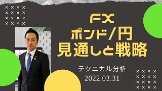 テクニカル分析でみた見通しと戦略【FX・ポンド/円】3月31日（木）