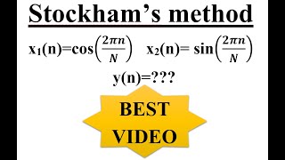 Circular convolution using Stockham's method(Example 4)