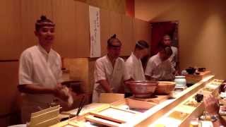 まんてん鮨＠丸の内　始まりの挨拶　Manten Sushi @ Tokyo - Greeting of Start