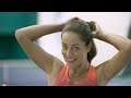 how ana ivanovic styles the ultimate tennis ponytail