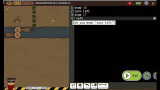 CodeMonkey Skill Mode 5-5