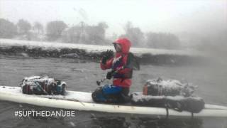 SUP the Danube - Snow Paddle