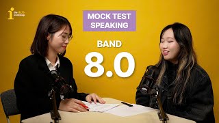 MOCK TEST SPEAKING IELTS BAND 8.0 | EXAM ROOM by The IELTS Workshop