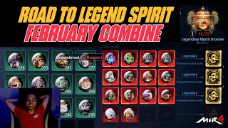 LEGEND SPIRIT FEBRUARY COMBINE ASMR - MIR4