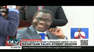 Bipartisan talks: Jeremiah Kioni clashes with Hassan Omar