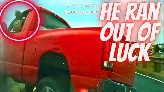 HE RAN OUT OF LUCK --- Bad drivers & Driving fails -learn how to drive #1127