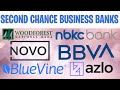 SECOND CHANCE BUSINESS BANKS 2021 | NBKC BANK | AZLO BANK | WOODFOREST NATIONAL BANK | TEAM TIGGIO