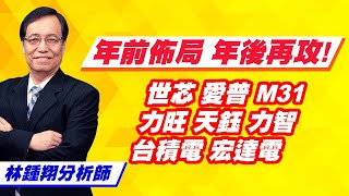 理周TV-20230113盤後-林鍾翔 飆股急先鋒／年前佈局 年後再攻! 世芯 愛普 M31 力旺 天鈺 力智 台積電 宏達電